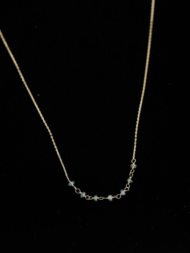 MAISON RUBUS. メゾンルーバス｜luminous necklace sapphire