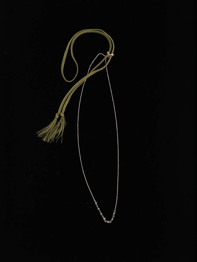MAISON RUBUS. メゾンルーバス｜luminous necklace sapphire