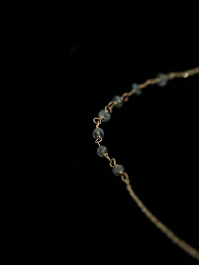 MAISON RUBUS. メゾンルーバス｜luminous necklace sapphire