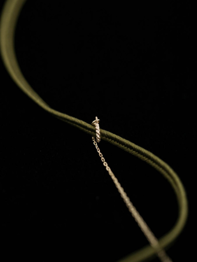 MAISON RUBUS. メゾンルーバス｜luminous necklace sapphire