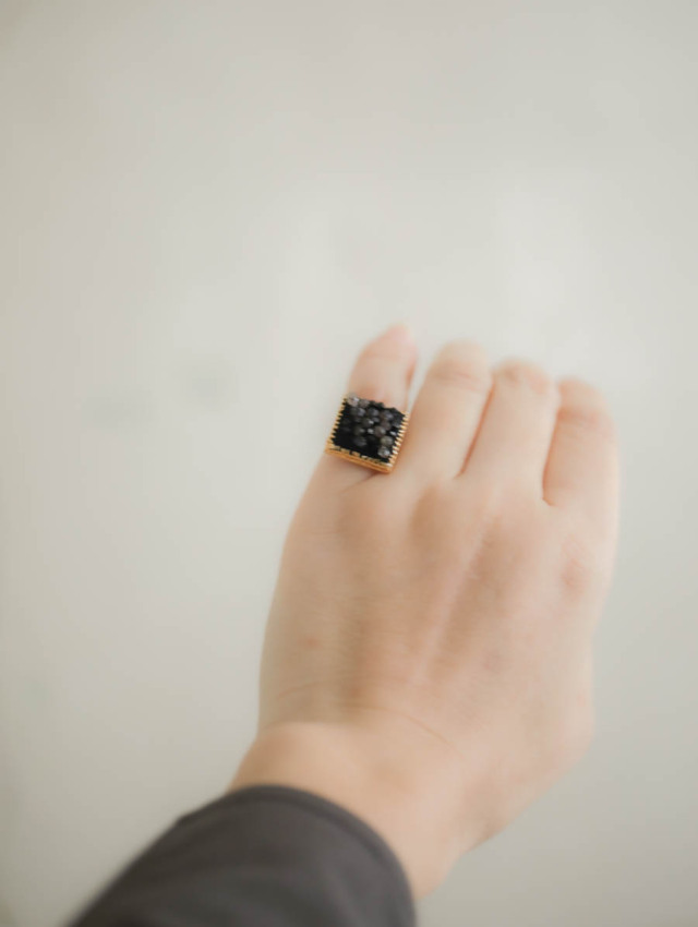 MAISON RUBUS. メゾンルーバス｜mermaid ring（ガーネット）