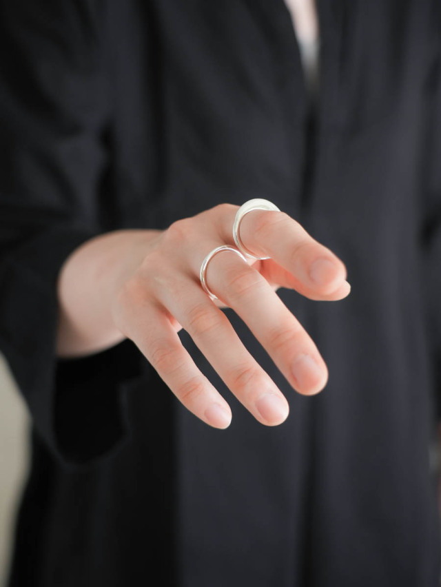 neutral ニュートラル｜めぐりのかたち2連セットリング