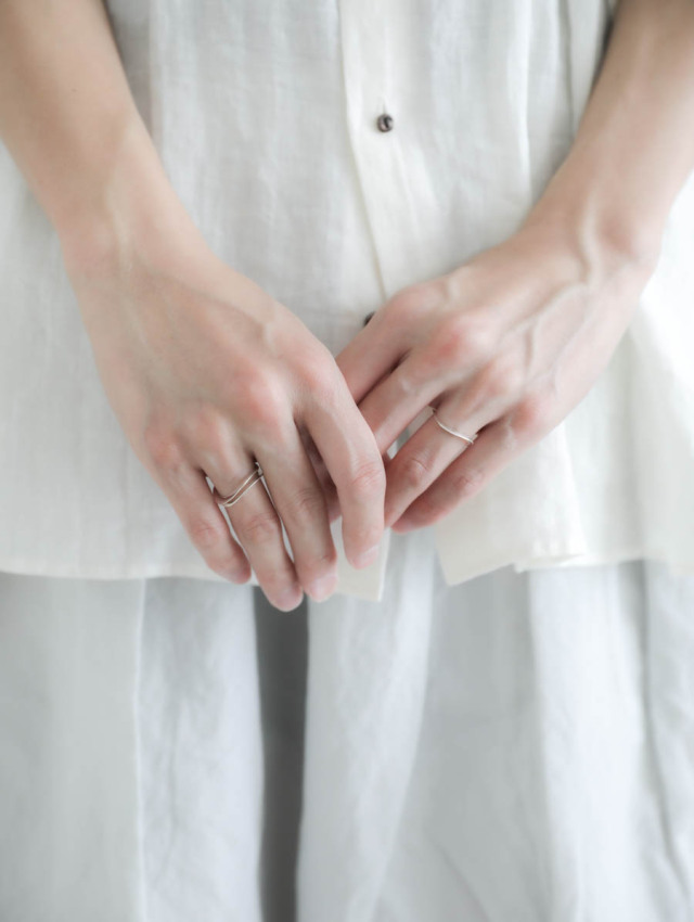 neutral ニュートラル｜風の3連リング