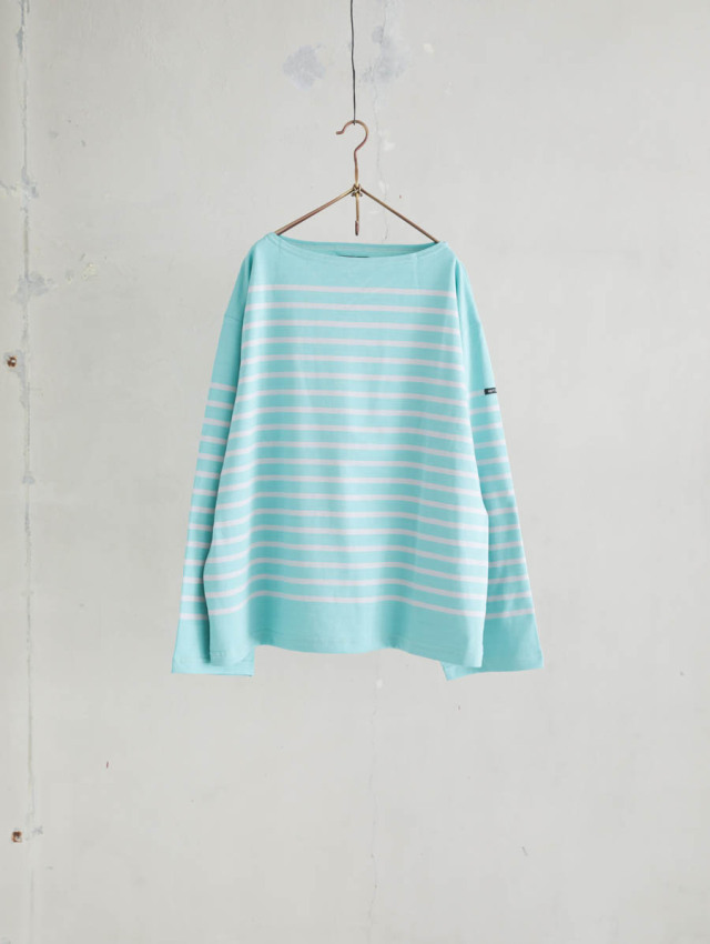OUTIL ウティ｜tricot aast（florida keys/nimbus cloud）バスクシャツ