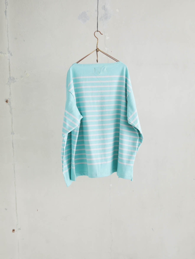 OUTIL ウティ｜tricot aast（florida keys/nimbus cloud）バスクシャツ