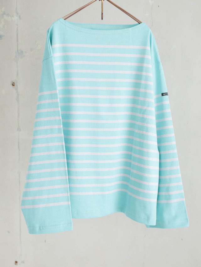 OUTIL ウティ｜tricot aast（florida keys/nimbus cloud）バスクシャツ