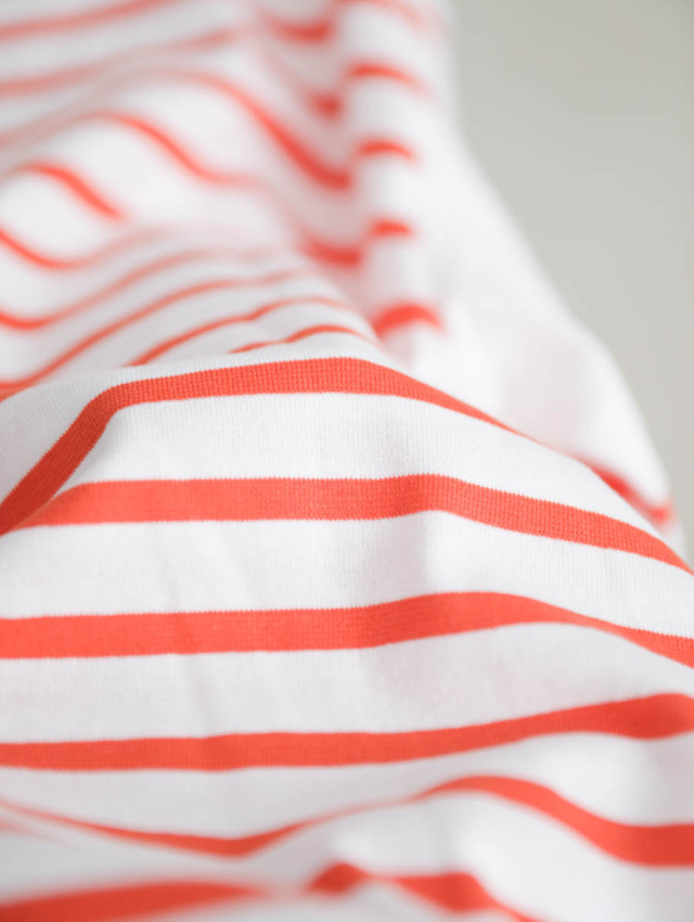 OUTIL ウティ｜tricot aast バスクシャツ off × carrot