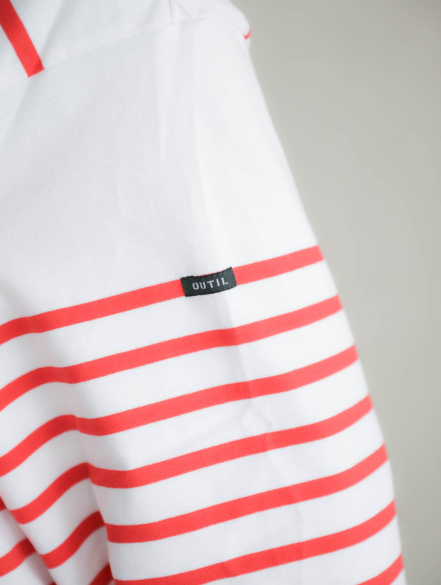 【タグ有り】OUTIL TRICOT AAST バスクシャツ　size2 OUTIL TRICOT AAST ウティ バスクシャツ（OU-C007）