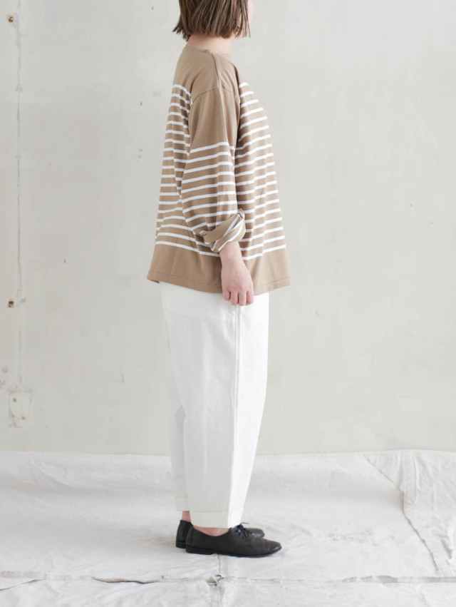 OUTIL ウティ｜tricot aast バスクシャツ sponge × off