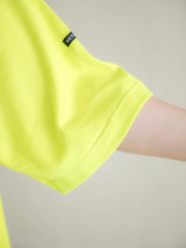 OUTIL ウティ｜tricot aast short 半袖バスクシャツ evening