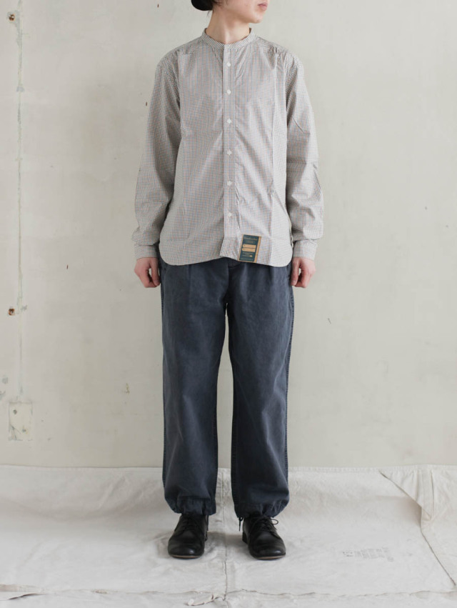 OUTIL ウティ / pantalon limoges ワークパンツ gray