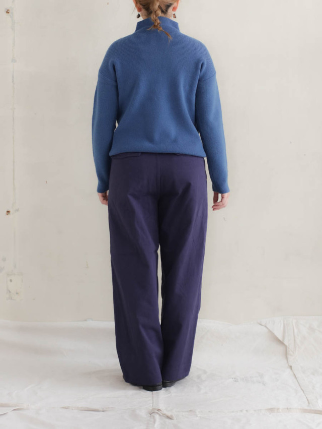OUTIL ウティ　パンツ OUTIL ウティ｜pantalon macau チノパンツ dark blue
