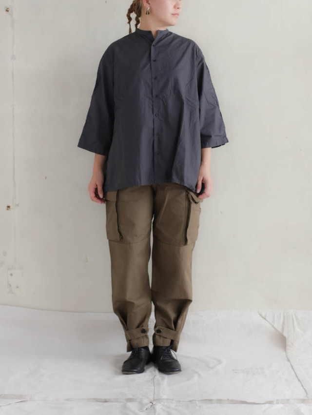 OUTIL ウティ / pantalon blesle カーゴパンツ brown 
