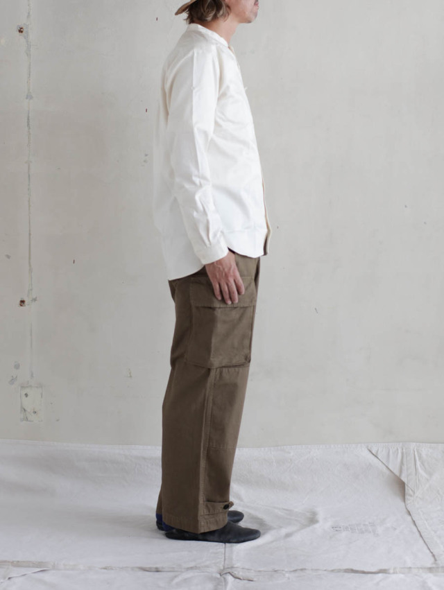 OUTIL ウティ / pantalon blesle カーゴパンツ brown