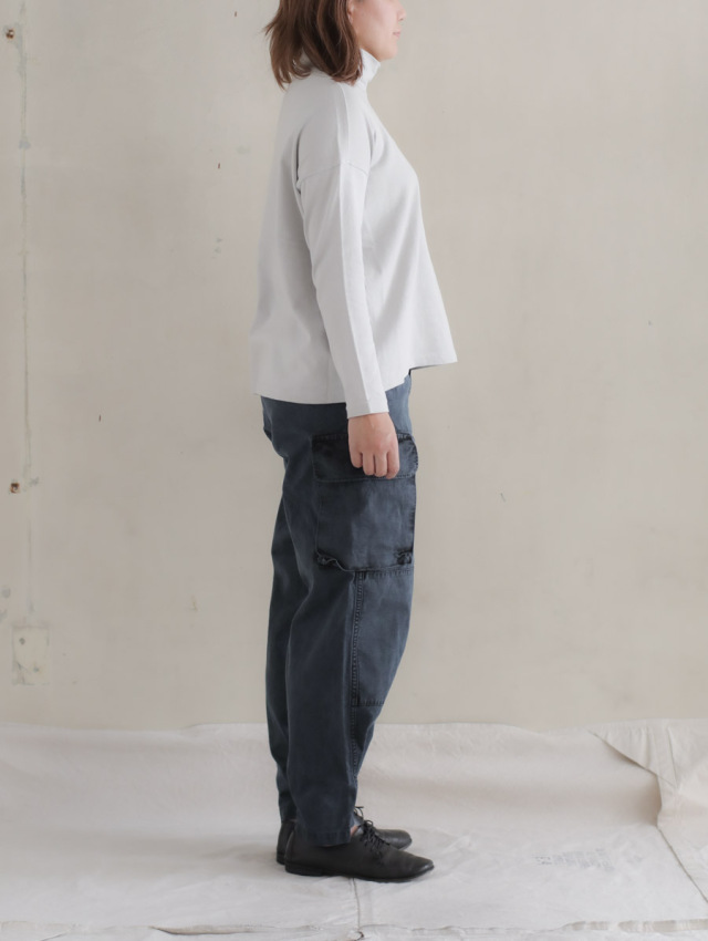 OUTIL ウティ / pantalon blesle カーゴパンツ charcoal