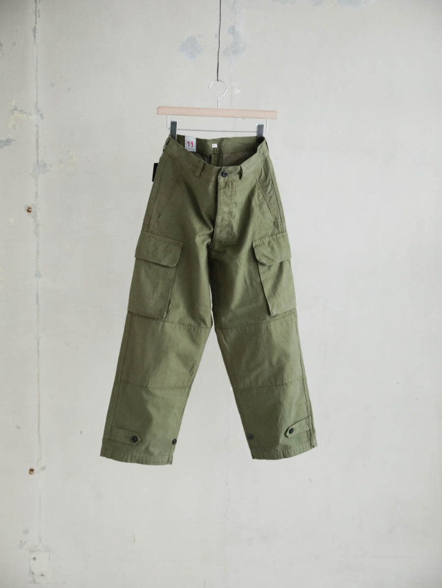 OUTIL ウティ / pantalon blesle カーゴパンツ olive