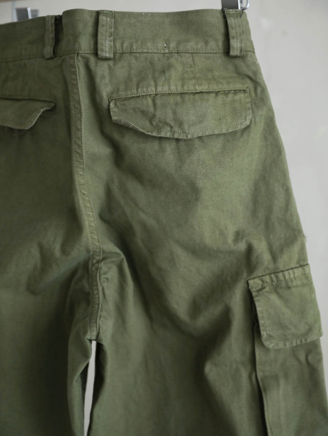 OUTIL ウティ / pantalon blesle カーゴパンツ olive