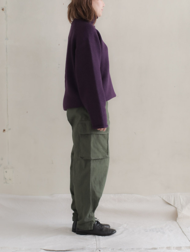 OUTIL ウティ / pantalon blesle カーゴパンツ olive