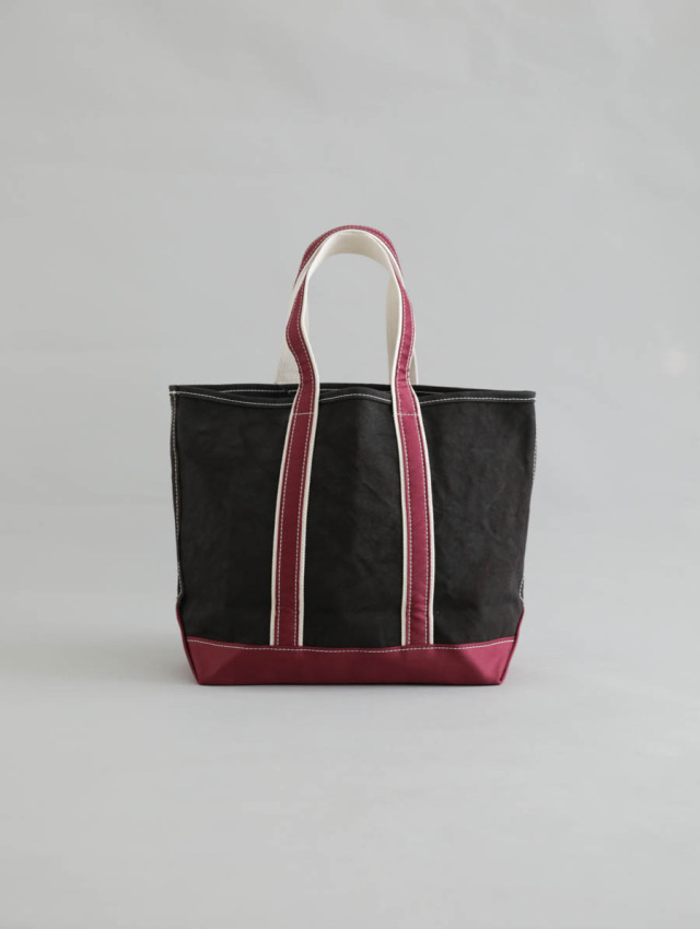 OUTIL ウティ｜sac colmar（black × beaujolais）トートバッグ