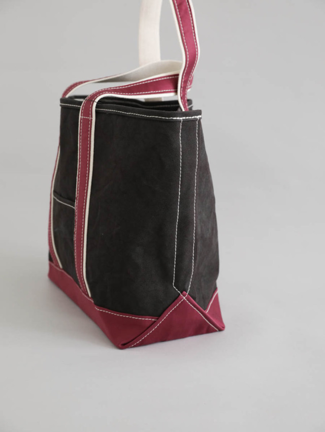 OUTIL ウティ｜sac colmar（black × beaujolais）トートバッグ