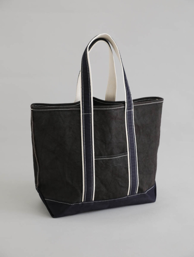 最終値下　Outil SAC COLMAR L インディゴキャンバストート outil ウティー : SAC COLMAR インディゴキャンバストート L