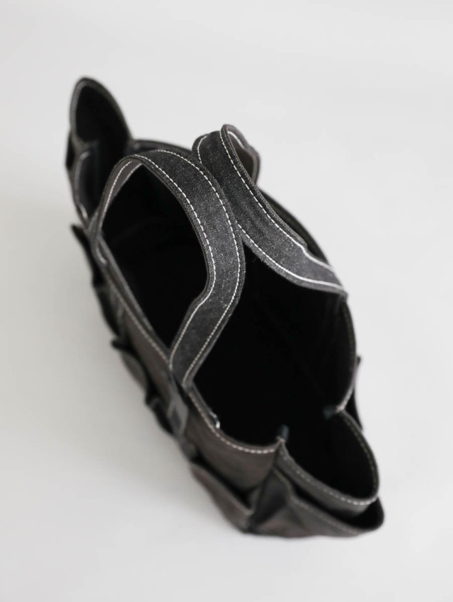 OUTIL ウティ｜sac robion トートバッグ black × black