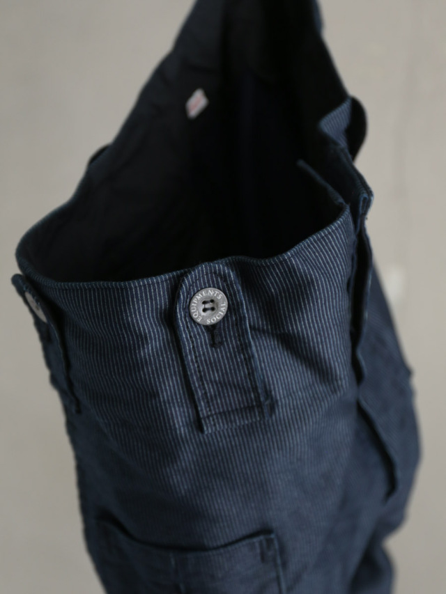 OUTIL ウティ / PANTALON HAZEBROUCK ミリタリーパンツ STRIPE