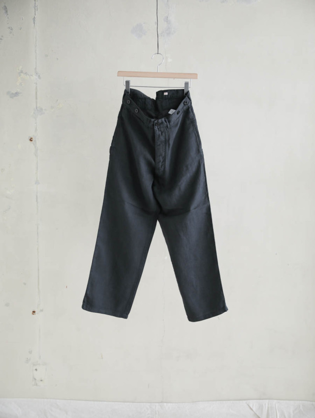 新品未着用　outilウティワークパンツ OUTIL ウティ｜pantalon bogy ワークトラウザー black