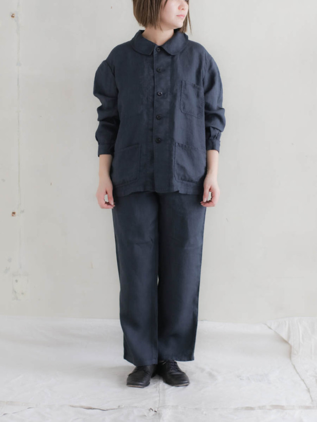 OUTIL ウティ｜pantalon bogy ワークトラウザー black