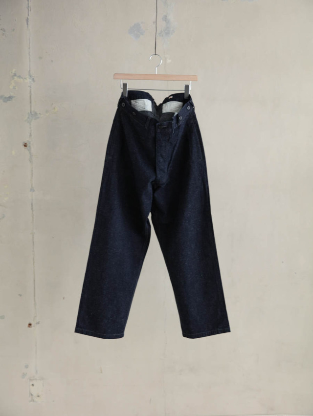 OUTIL ウティ / pantalon bogy デニムトラウザー d.indigo