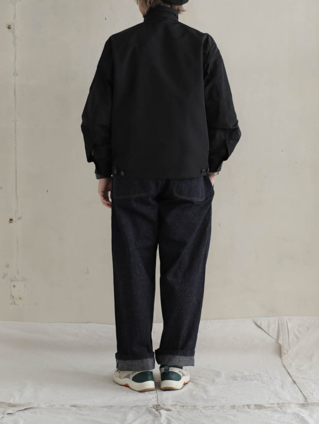 OUTIL ウティ / pantalon bogy デニムトラウザー d.indigo