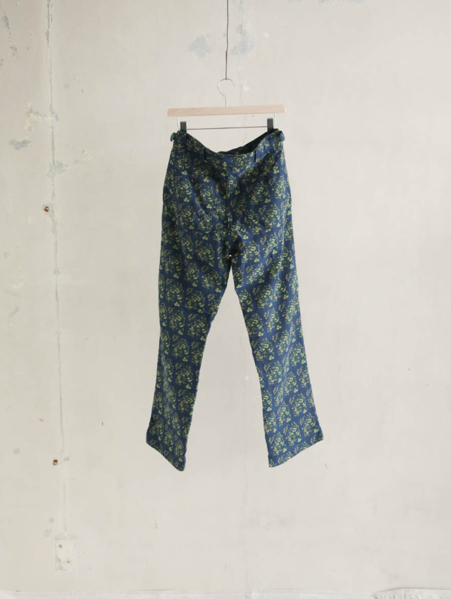 OUTIL ウティ｜pantalon limmen（flower）ジャガードトラウザー
