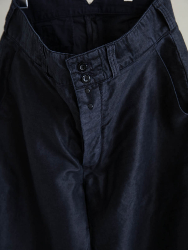 OUTIL ウティ / pantalon apchat ワークパンツ black｜ワークパンツ 