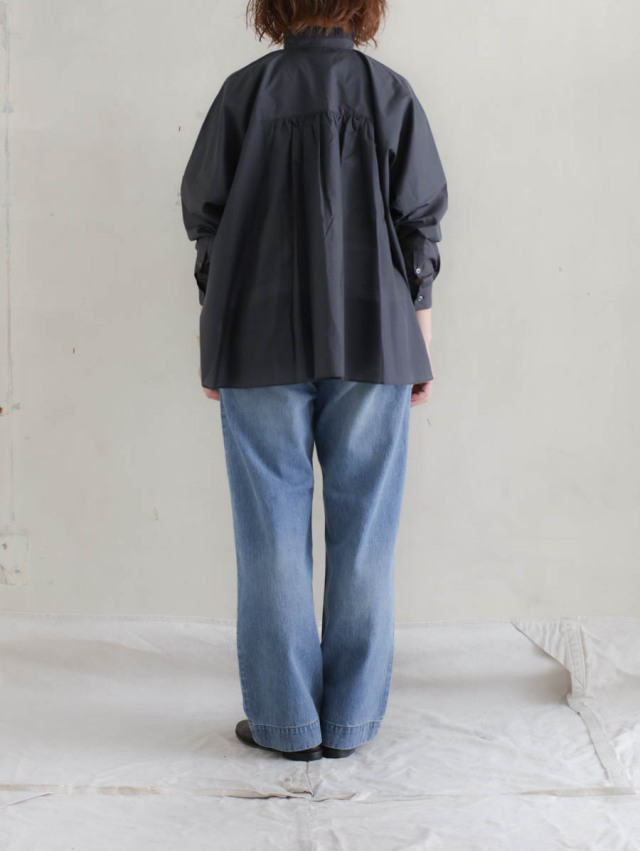 OUTIL ウティ｜pantalon melle（faded blue）デニムトラウザー