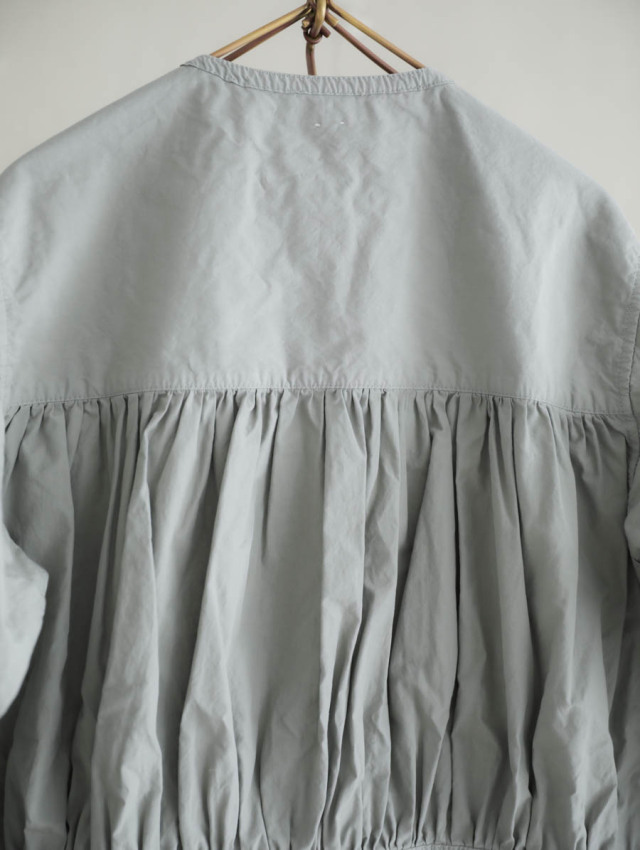 OUTIL ウティ｜chemisier lezoux（pink）チュニックブラウス