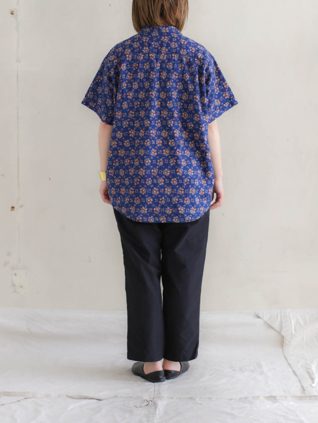 OUTIL ウティ｜chemisier coletta 開襟シャツ flower