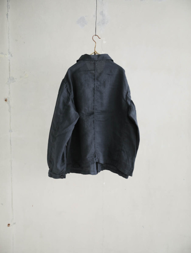 OUTIL VESTE DRAP ウティ ジャケット OUTIL ウティ｜veste drap ワークジャケット black