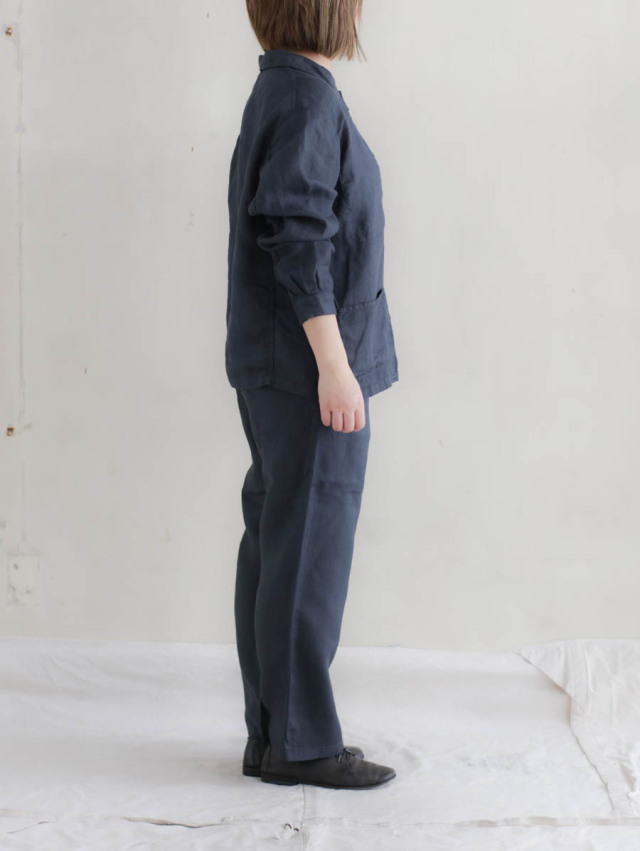 OUTIL ウティ｜veste drap ワークジャケット black