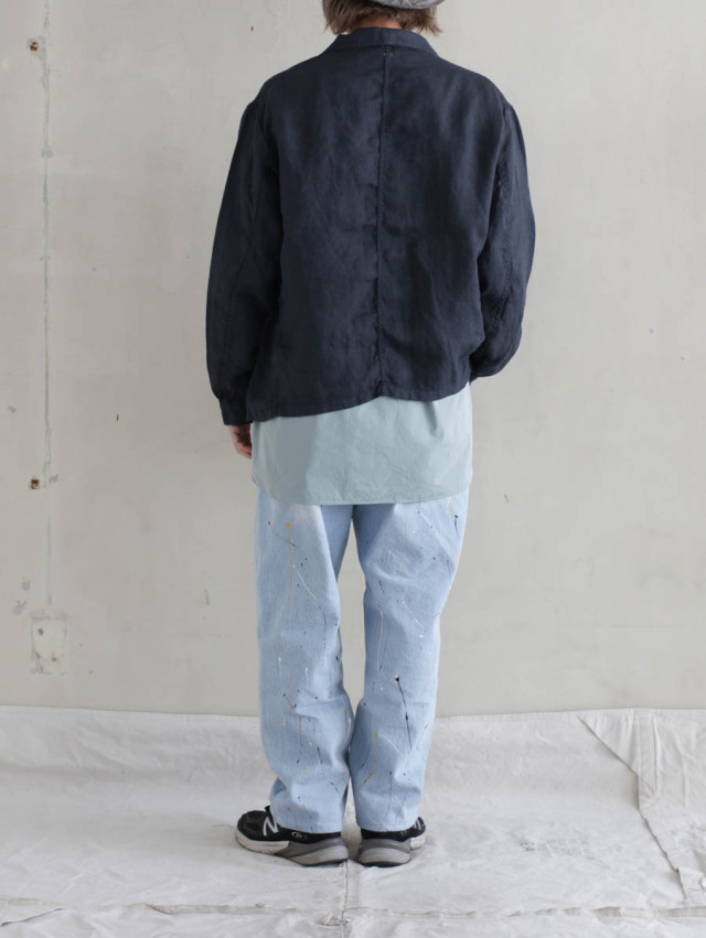 OUTIL ウティ｜veste drap ワークジャケット black