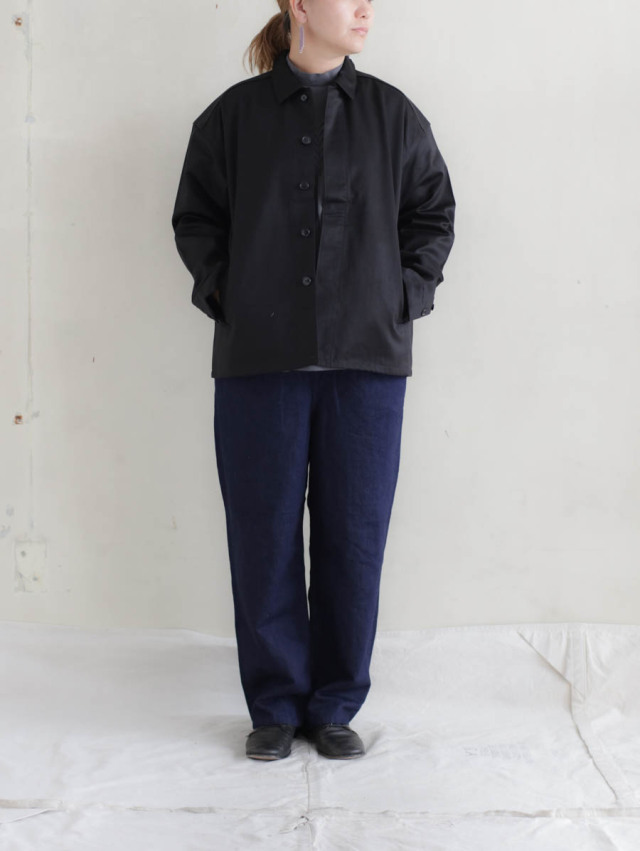 REVERBERATE リバーバレイト / LONG JACKET ブラック