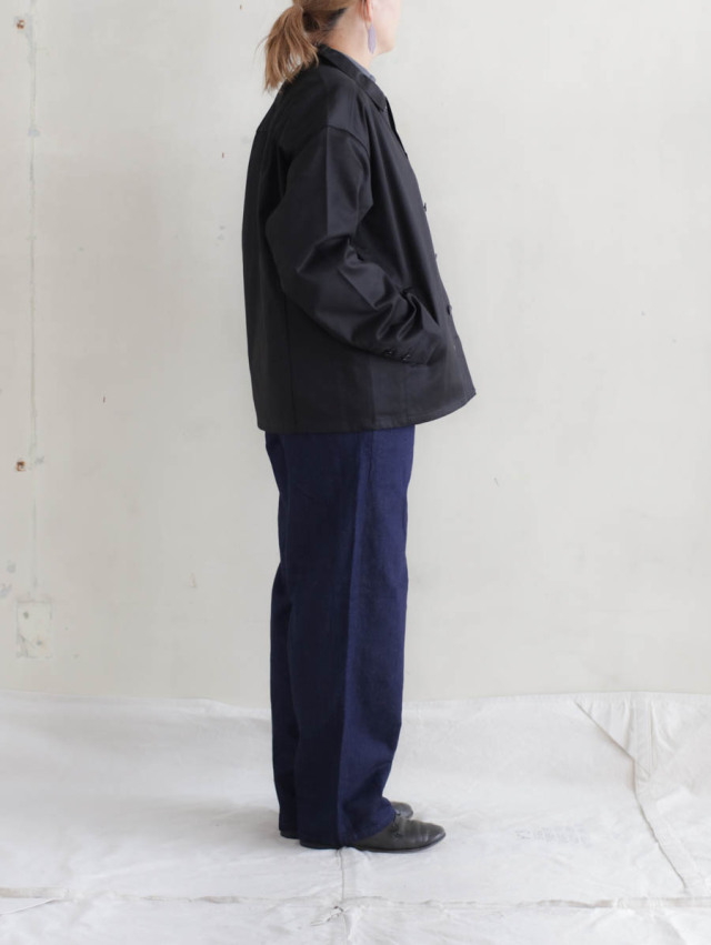 REVERBERATE リバーバレイト｜CHINO JACKET ブラック