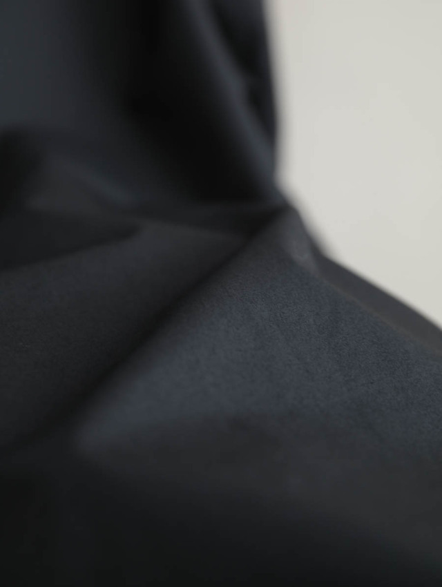 REVERBERATE リバーバレイト / BOX SHIRT ブラック