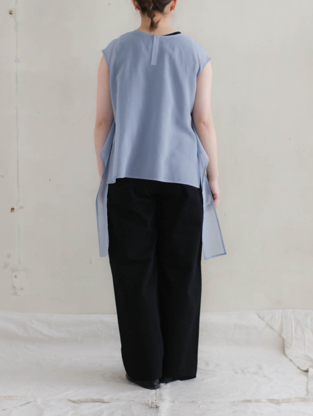 REVERBERATE WIDE TROUSERS AH.H掲載 REVERBERATE” SUIT TROUSERS BLACK” | Lapel online store