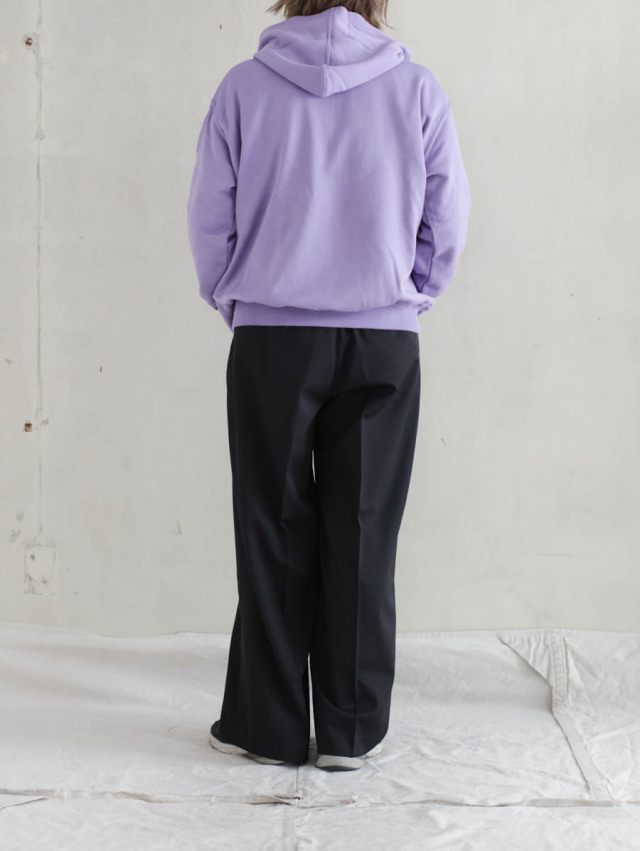 REVERBERATE リバーバレイト / TACKED TROUSERS - STANDARD ブラック