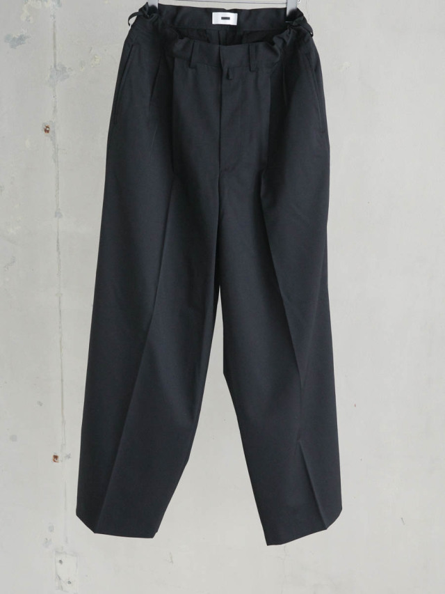 REVERBERATE WIDE TROUSERS AH.H掲載 REVERBERATE / TACKED TROUSERS - WIDE – carol ONLINE STORE