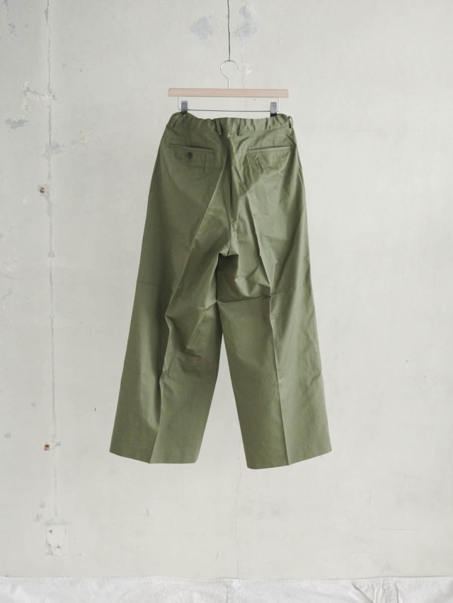 REVERBERATE リバーバレイト / TACKED TROUSERS PLANE