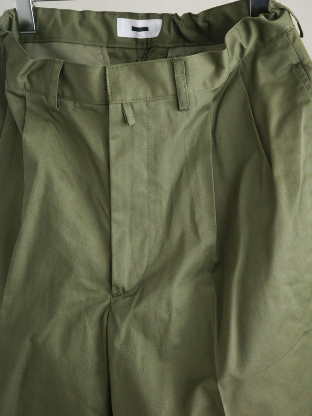 REVERBERATE リバーバレイト / TACKED TROUSERS PLANE