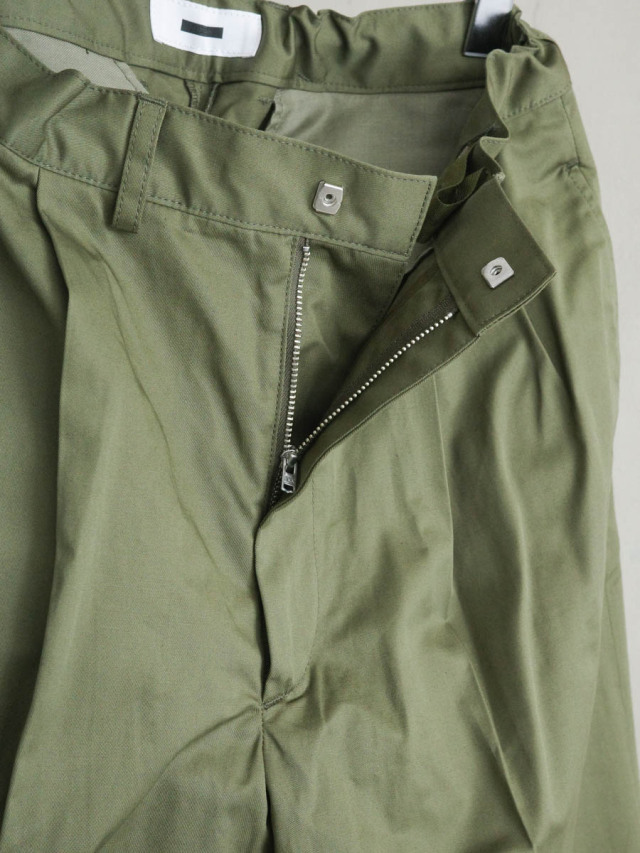 TACKED TROUSERS - STANDARD - | REVERBERATE(リバーバレイト