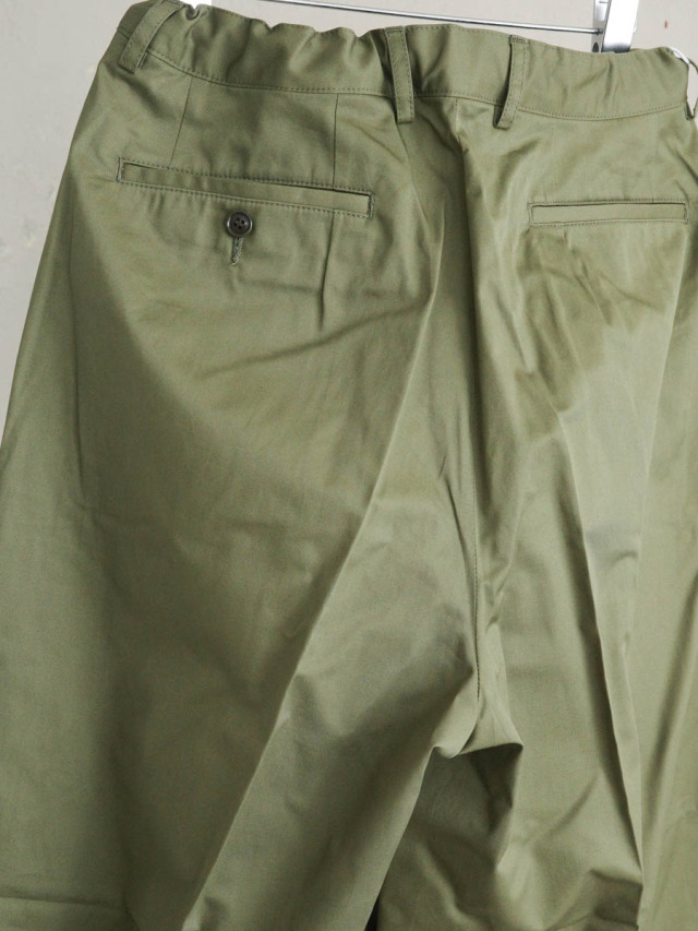 REVERBERATE リバーバレイト / TACKED TROUSERS PLANE