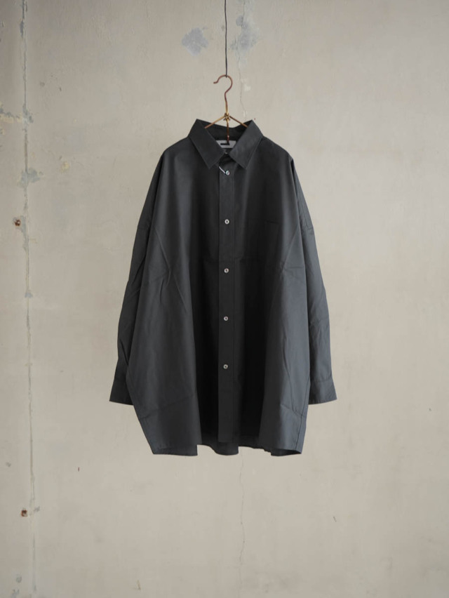 REVERBERATE リバーバレイト / COVER SHIRT チャコール